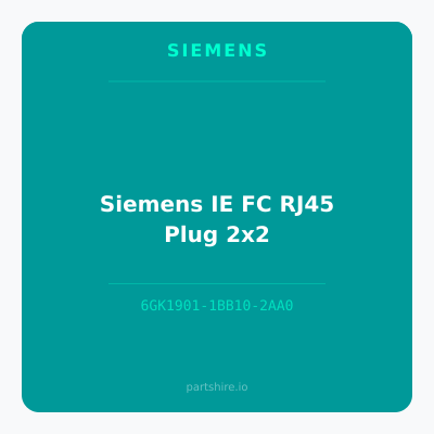 Siemens IE FC RJ45 Plug 2x2