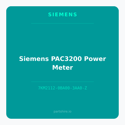 Siemens PAC3200 Power Meter