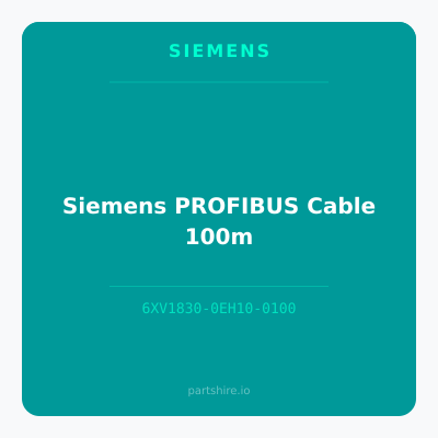 Siemens PROFIBUS Cable 100m