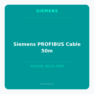 Siemens PROFIBUS Cable 50m