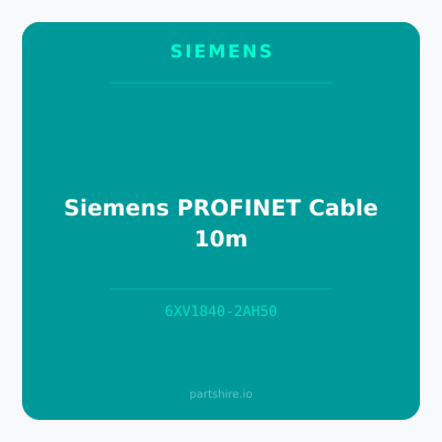 Siemens PROFINET Cable 10m