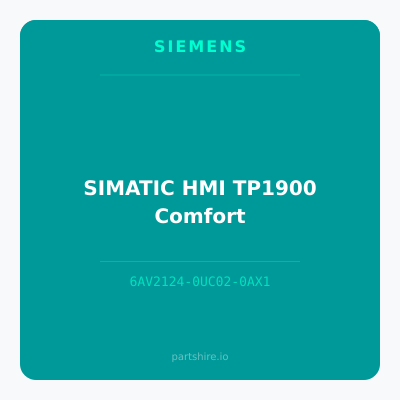 SIMATIC HMI TP1900 Comfort