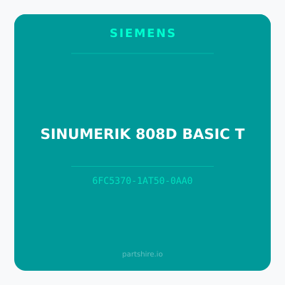 SINUMERIK 808D BASIC T