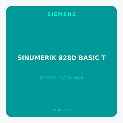 SINUMERIK 828D BASIC T