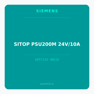 SITOP PSU200M 24V/10A