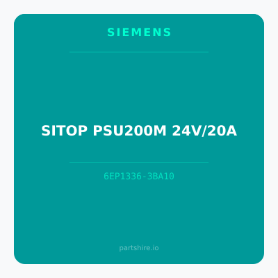 SITOP PSU200M 24V/20A