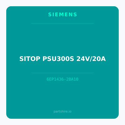 SITOP PSU300S 24V/20A