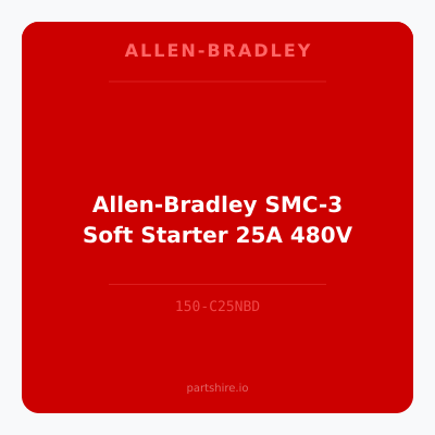 Allen-Bradley SMC-3 Soft Starter 25A 480V