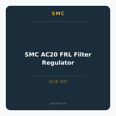 SMC AC20 FRL Filter Regulator