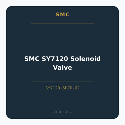 SMC SY7120 Solenoid Valve
