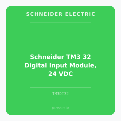 Schneider TM3 32 Digital Input Module, 24 VDC