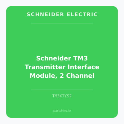 Schneider TM3 Transmitter Interface Module, 2 Channel