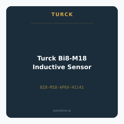 Turck Bi8-M18 Inductive Sensor